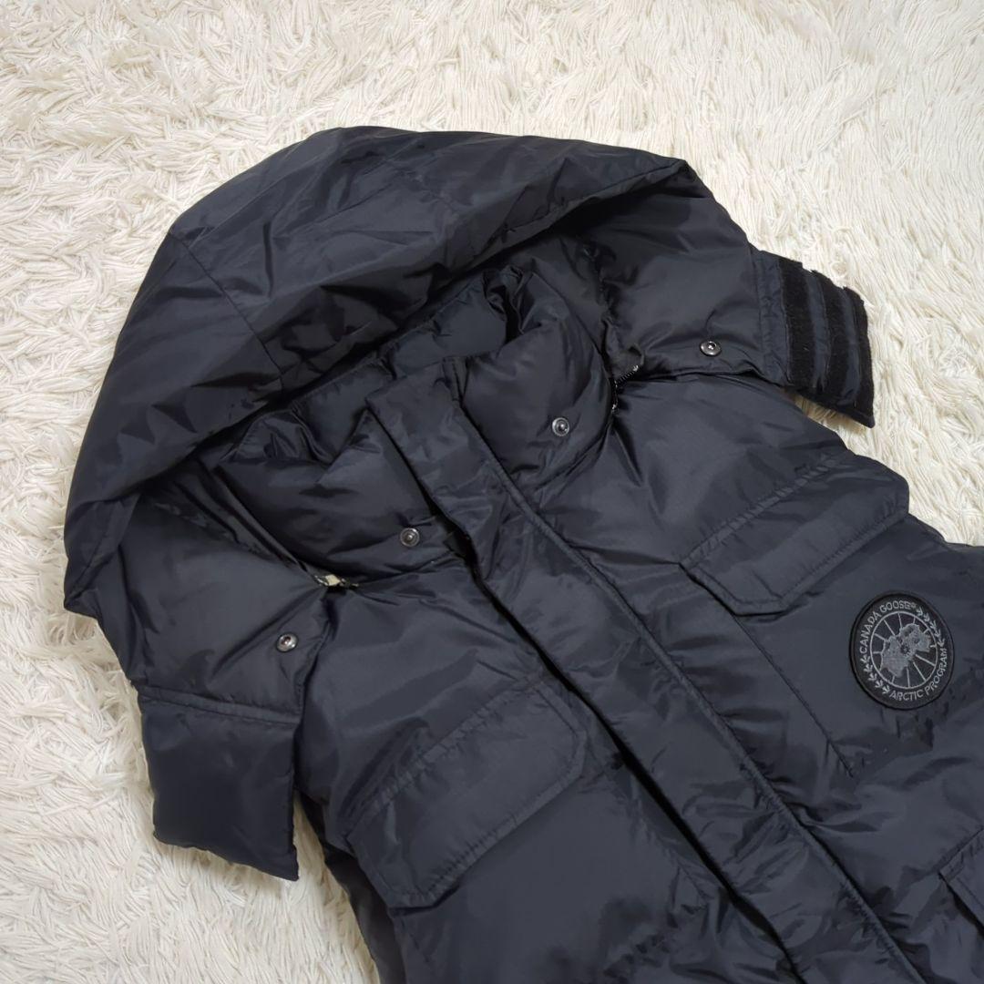 美品 S カナダグース ブラックレーベル 3337M R アルバーダウンベスト