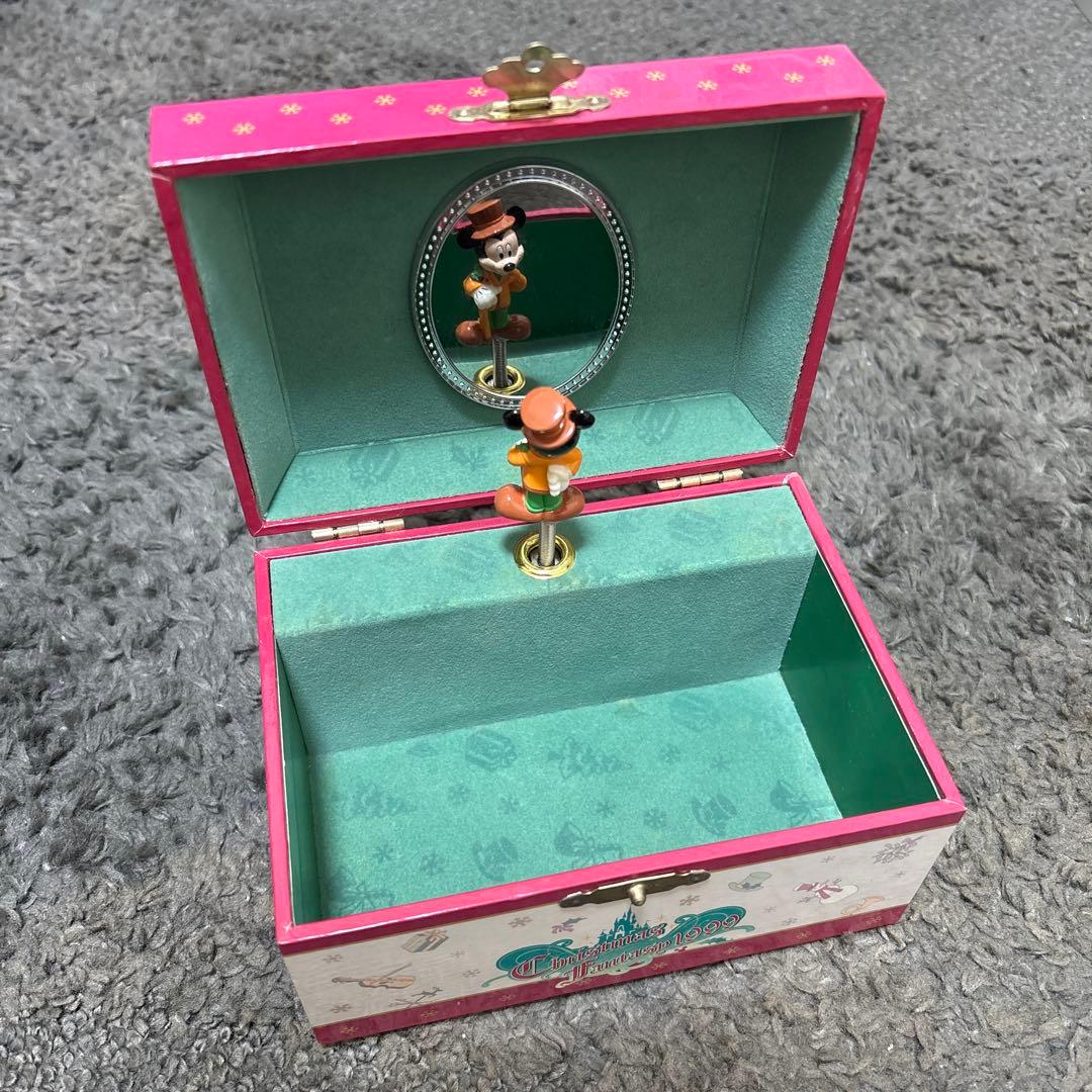 平成レトロ】ディズニーオルゴール クリスマスミッキー 1999年 - メルカリ