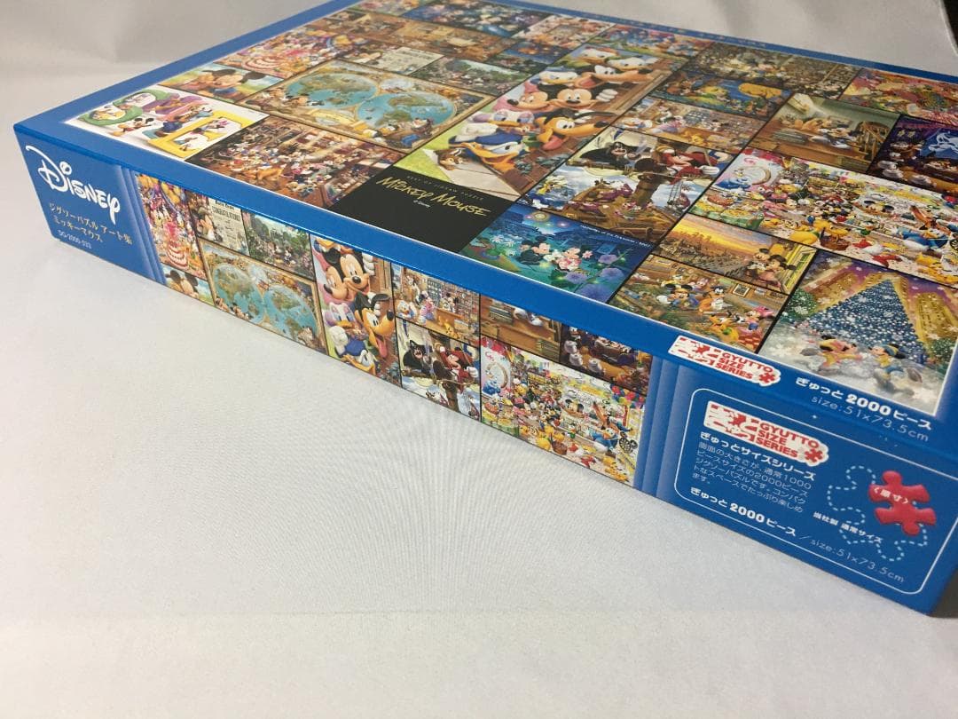 ディズニージグソーパズル2000ピース ミッキーマウスアート集 - メルカリ