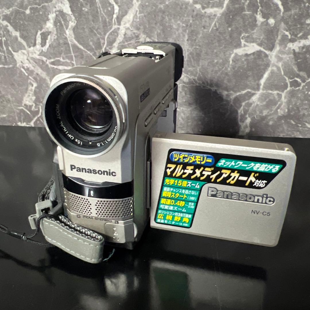通電確認済】Panasonic NV-C5 ビデオカメラ miniDV - メルカリ
