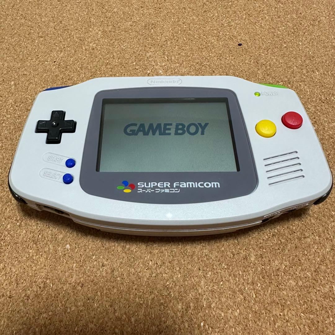 ゲームボーイアドバンス スーパーファミコンデザイン 本体 - メルカリ