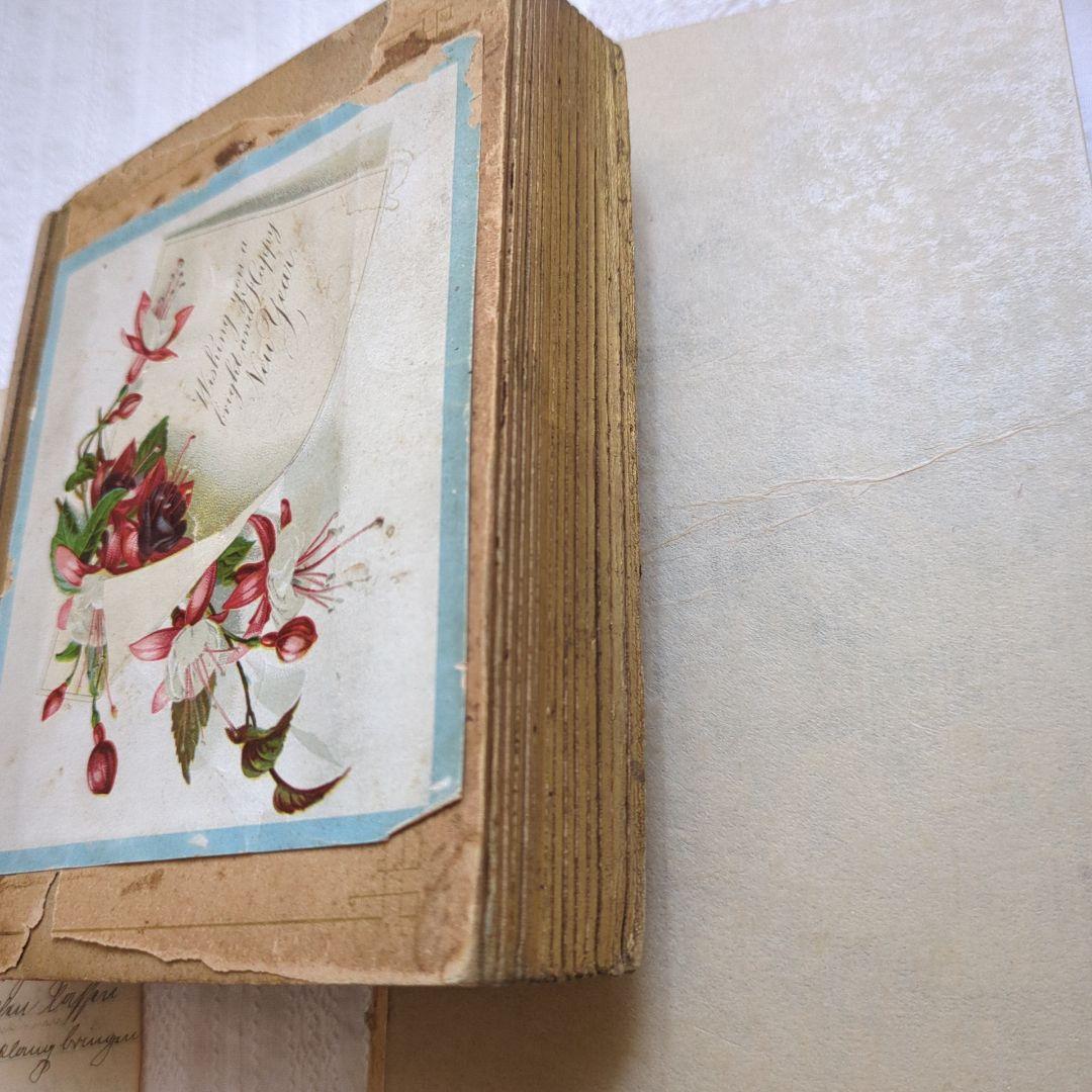 激レア 1900年初頭 コーリングカード コレクション本 クロモス 洋書