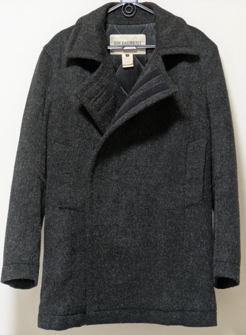 DIRK BIKKEMBERGS ベルクロダブルブレストコート size 46 - メルカリ