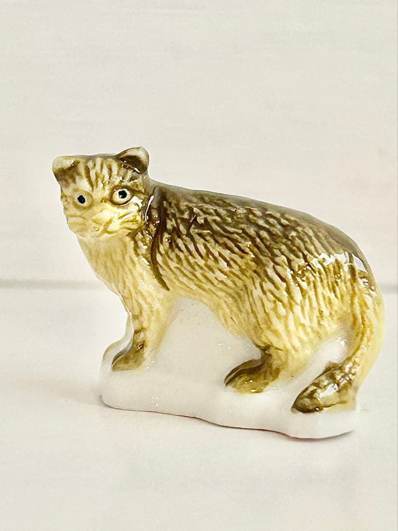 希少】アトラス 猫のフェーブセット ネコ フェーヴ フランス製陶器