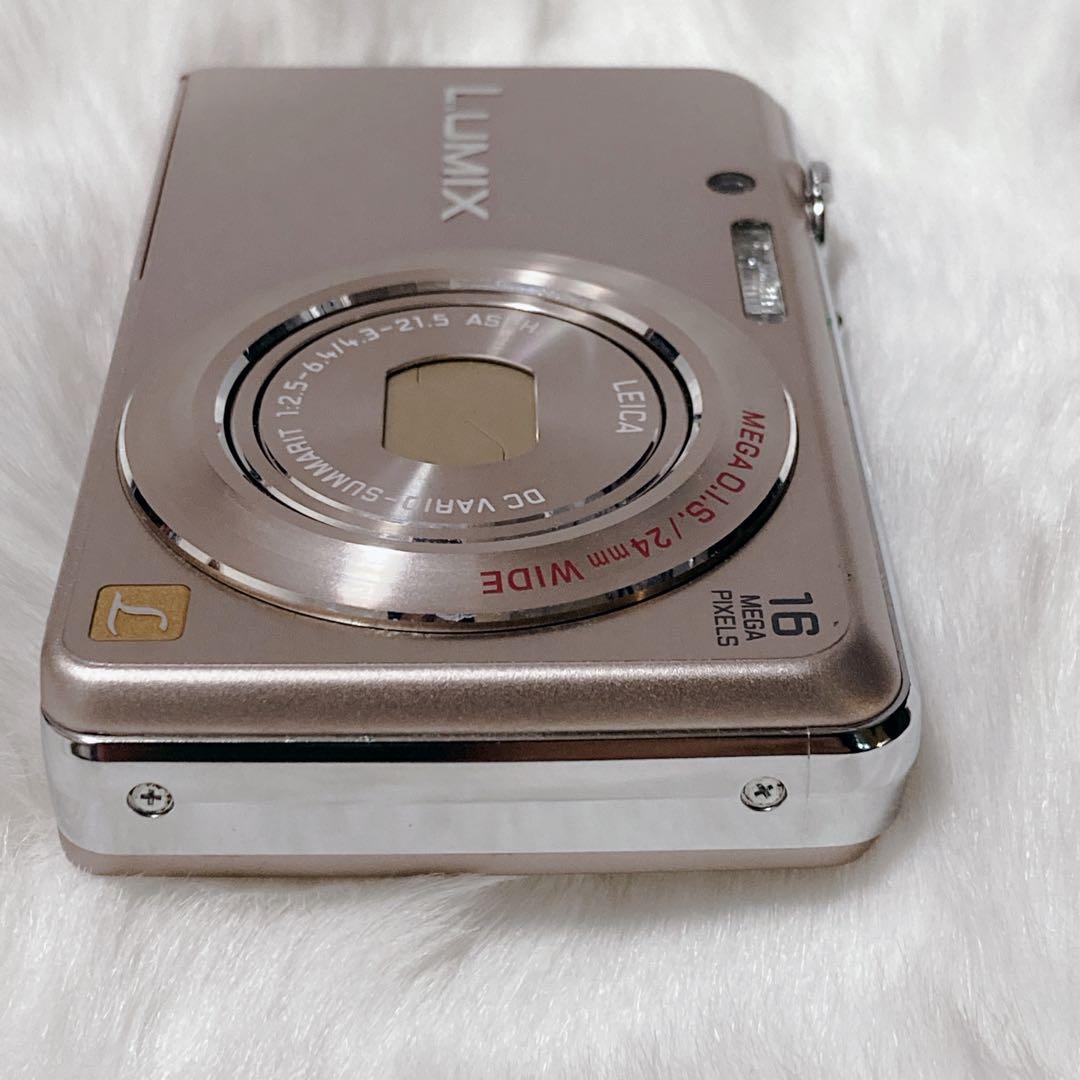 美品】Panasonic LUMIX DMC-FH8 デジカメ ピンクゴールド - メルカリ