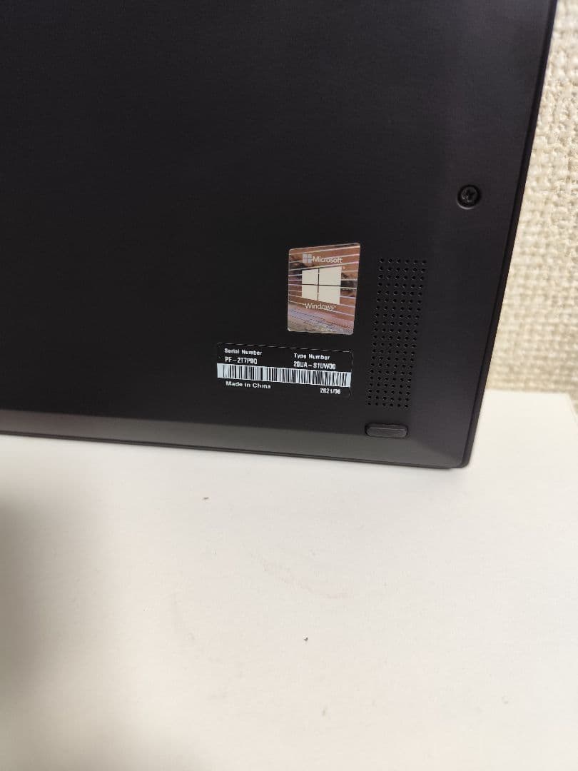 使用少なめ】X1 Gen8 第10世代 i5 Vpro バッテリー100% - メルカリ