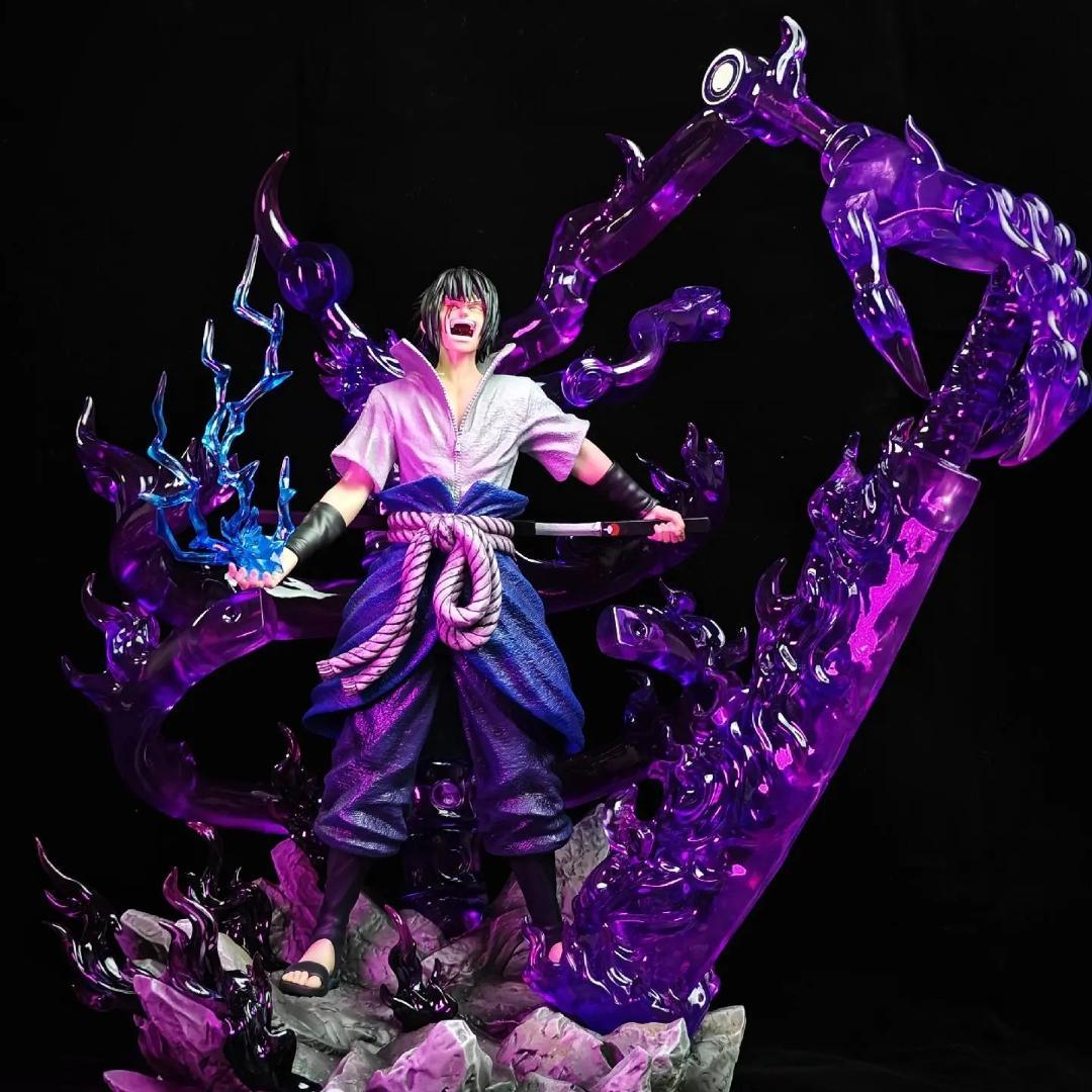 ナルト うちはサスケ ガレージキット 塗装済み完成品 フィギュア 1/6