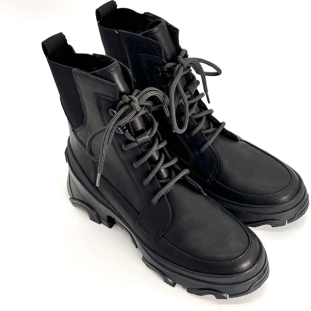 【美品】SOREL　ブレックスブーツ 防水　24.5cm レディース　黒