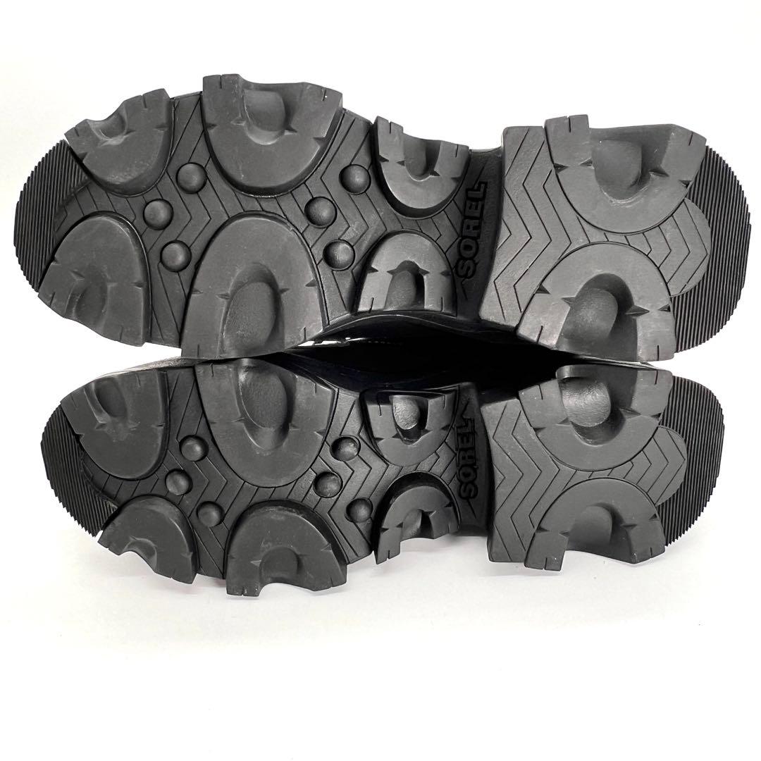 【美品】SOREL　ブレックスブーツ 防水　24.5cm レディース　黒