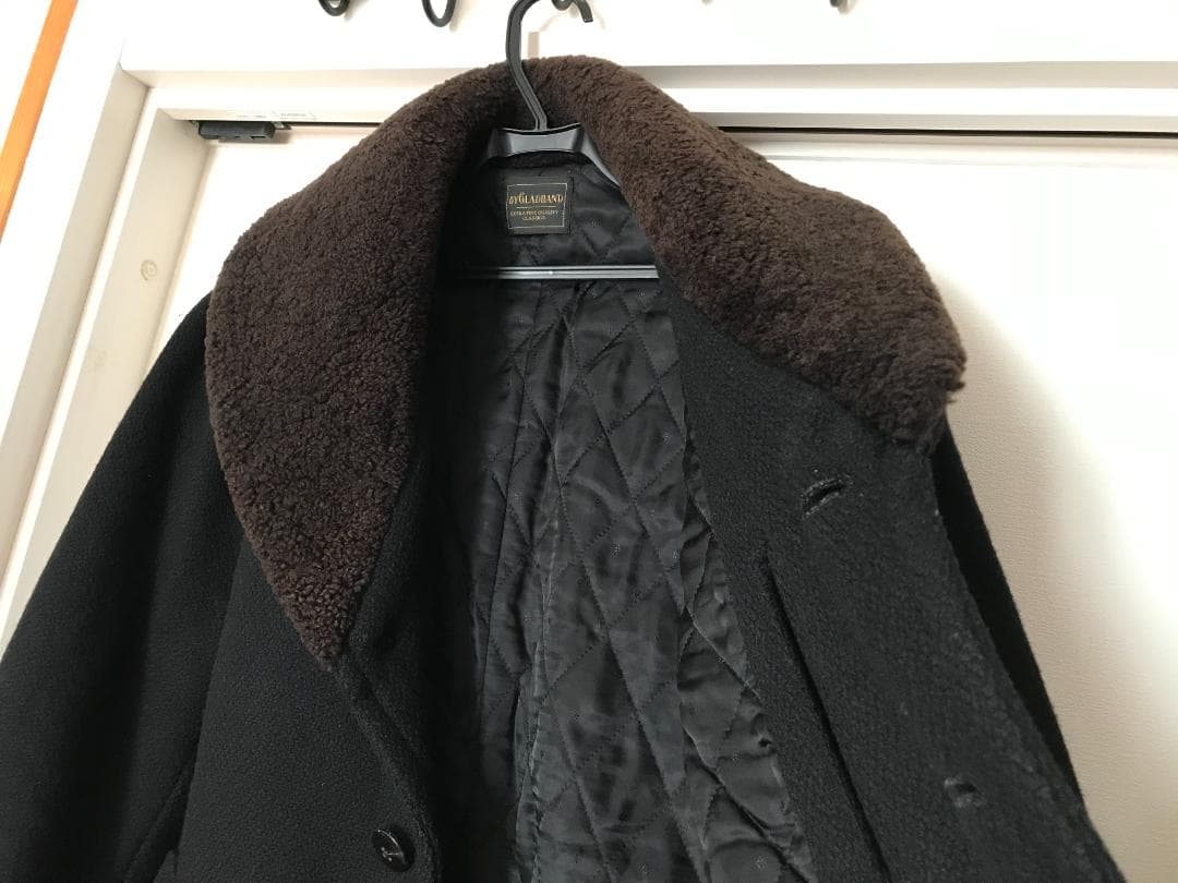 グラッドハンド ギャングコート リアルムートン ボア ドンキ－コート