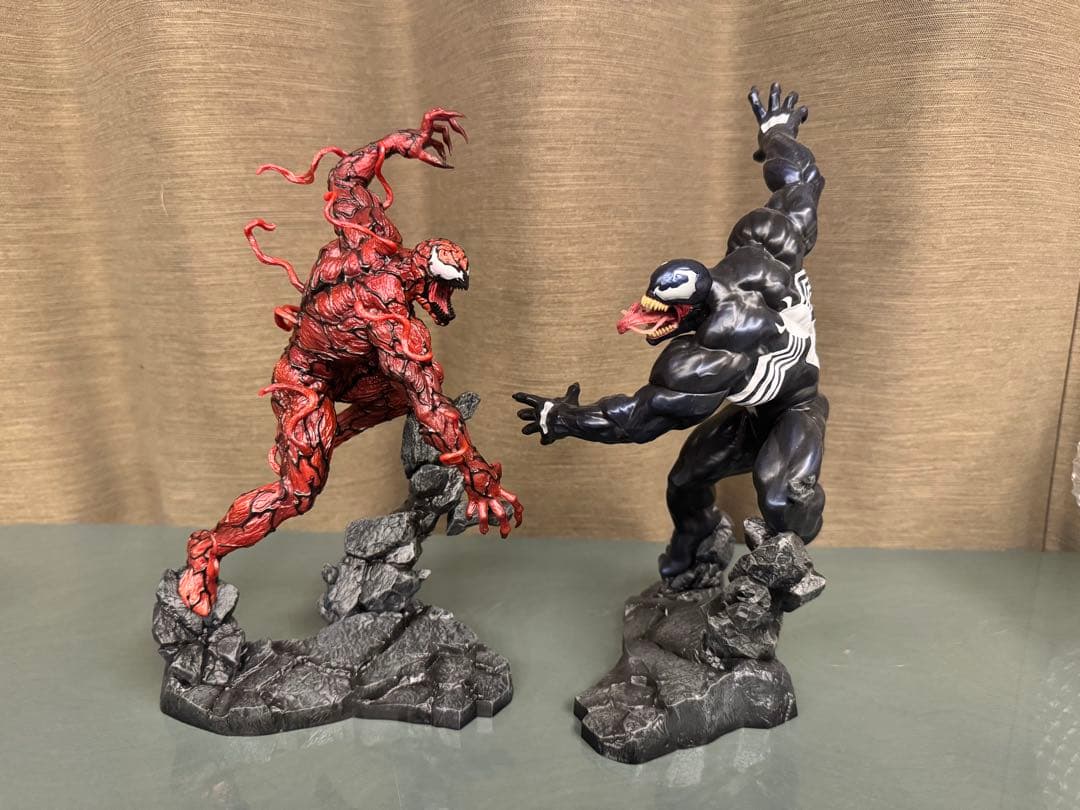 Happyくじ VENOM A賞 ヴェノム Last賞 カーネイジ フィギュア - メルカリ