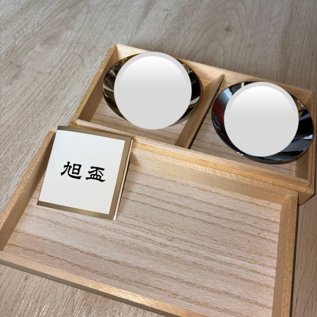 新品未使用】旭盃 純金（24K）加工・純銀加工 箱付き - メルカリ