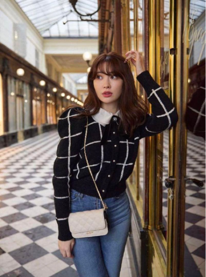 herlipto Crillon Boucle Cardigan 新品タグ付き - メルカリ