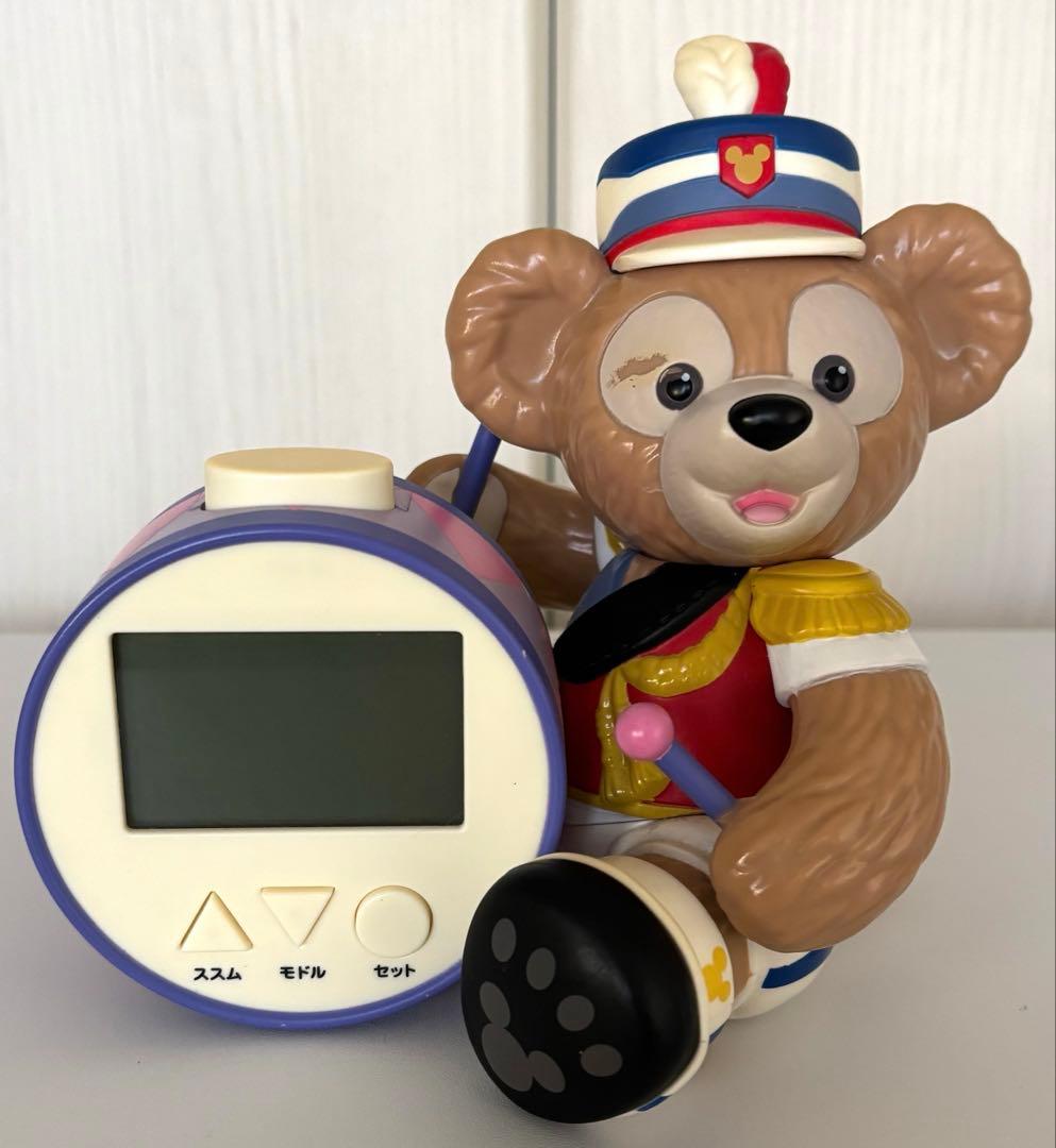 ディズニー ダッフィー 目覚まし時計（説明書付き）35周年記念 - メルカリ