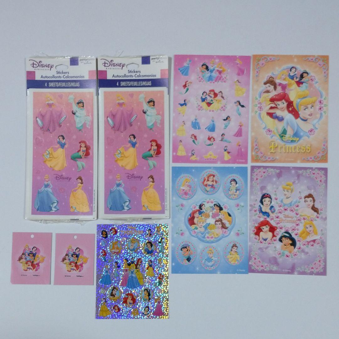 激レア 廃盤 ディズニー プリンセス ☆シール帳・シール・ハガキ 入手