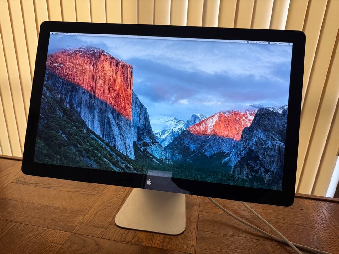 ジャンク）ThunderboltDisplay 27 USB-C変換コネクタ付