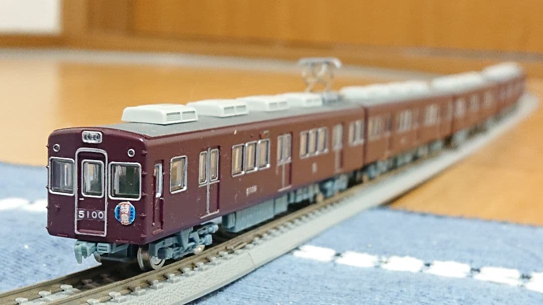 鉄コレ 阪急5100系原型8両 N化済 - メルカリ