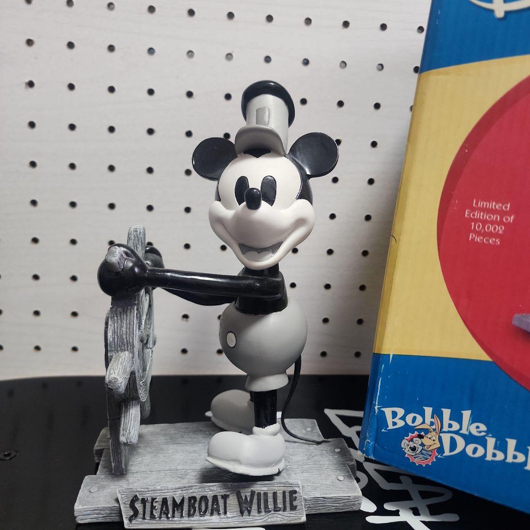 最終値下げ価格☆ ミッキーマウス 蒸気船ウィリー バブルヘッド [希少