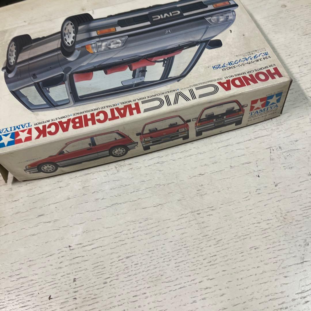 タミヤ HONDAワンダーシビックプラモデル ジャンク - メルカリ