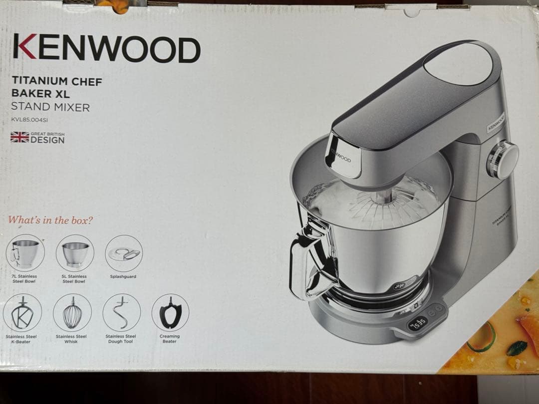 未使用ケンウッド スタンドミキサー Titanium Chef Baker XL Kenwood Chef XL Titanium Stand Mixer Review: every baker's best