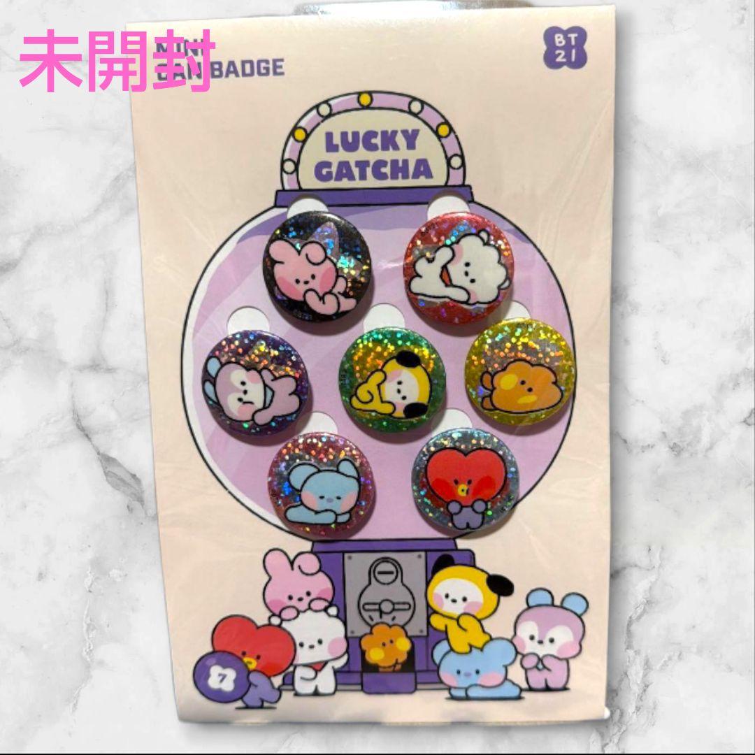 167 BTS BT21 ラッキーガチャ ミニ缶バッジ セット - メルカリ