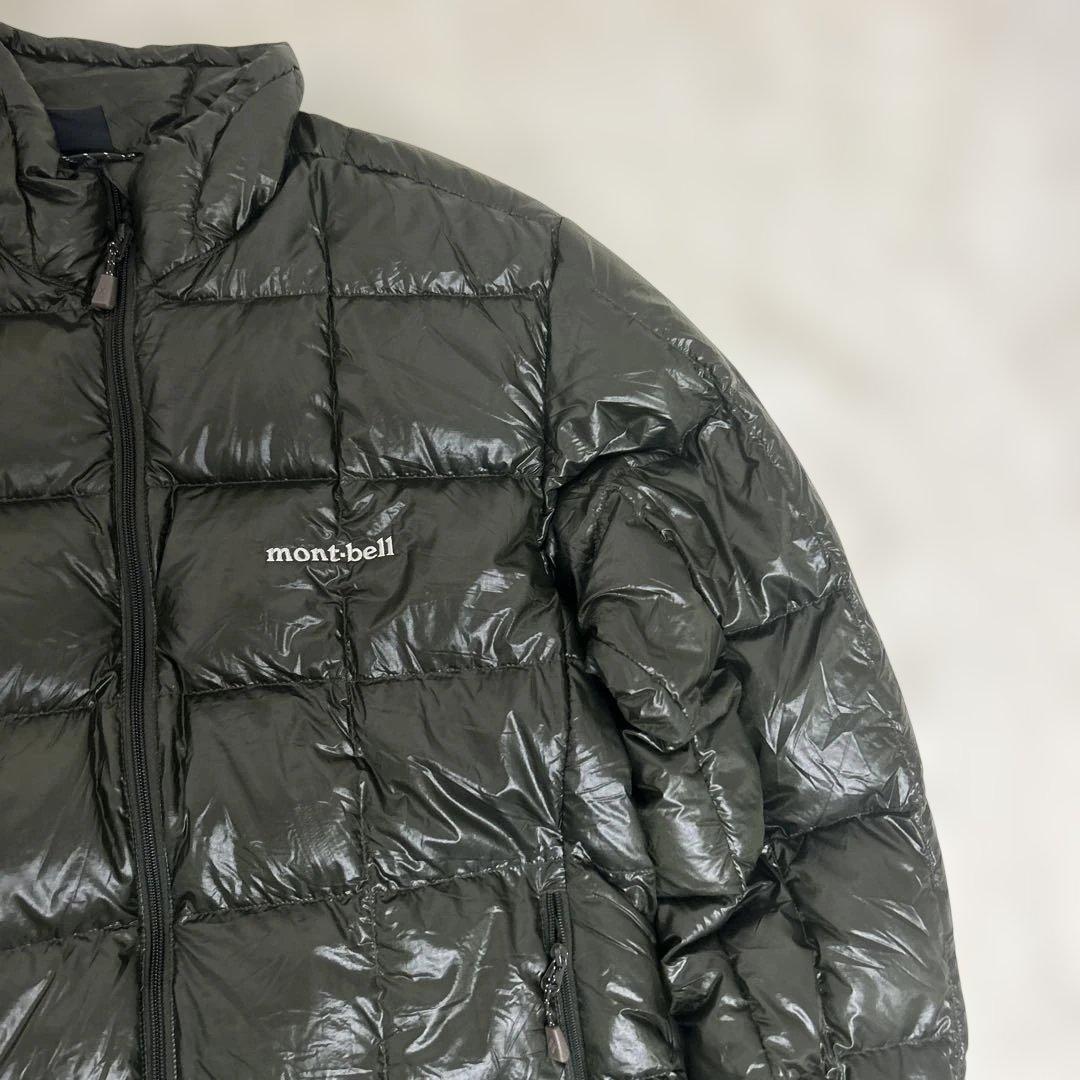 極美品】montbell モンベル スペリオダウンジャケット M グリーン
