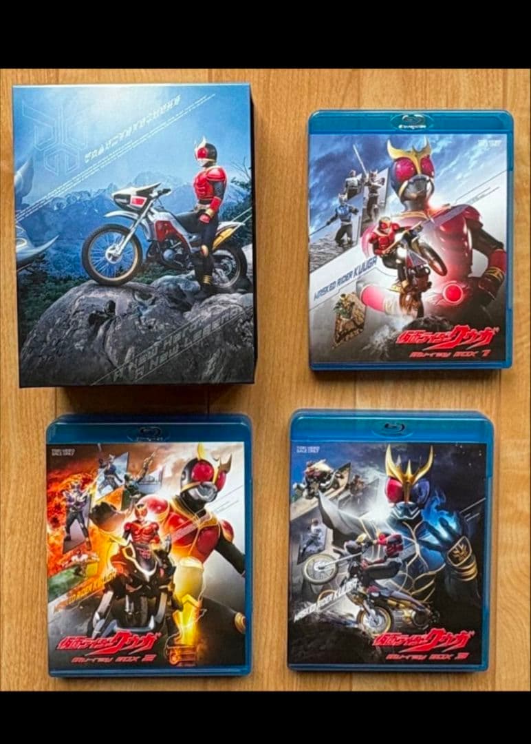 仮面ライダークウガ Blu-rayBOX 復刻版 25周年 クウガ新聞 激レア