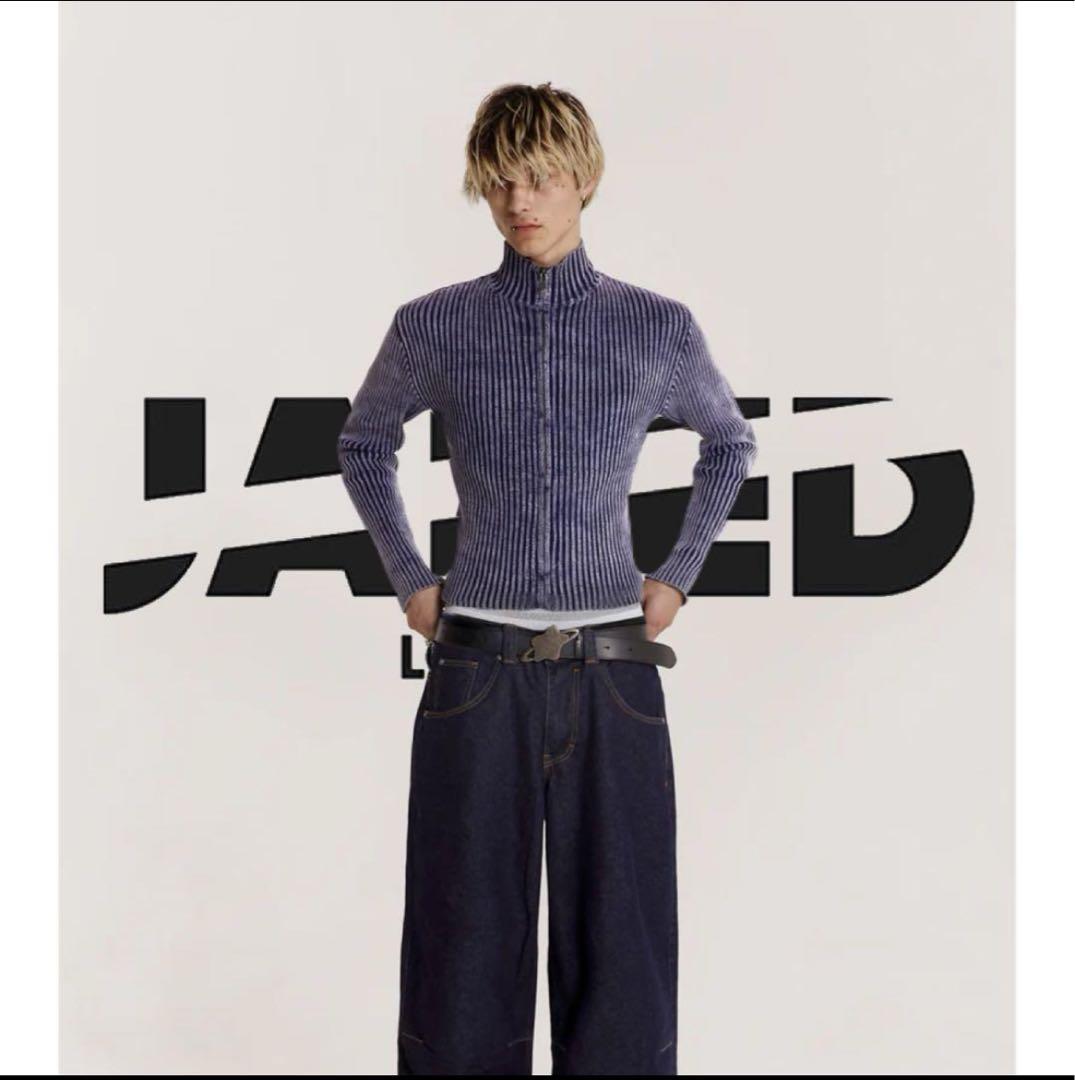 JADED LONDON Lucid Knit Track Top 短丈 - メルカリ