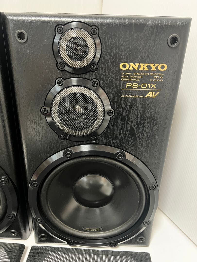 美品】 Onkyo PS-01X 3wayスピーカー 専門での動作確認OK - メルカリ