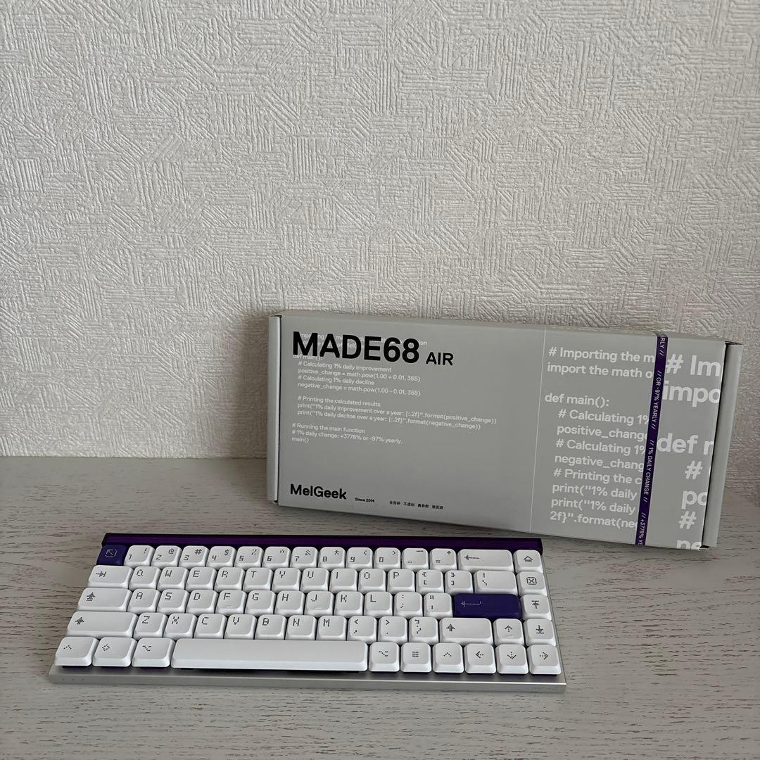 【大幅値下げ！】MelGeek MADE68 AIR キーボード MelGeek MADE68 Pro Elemento air MADE68 Pro - 製品詳細 | パソコン