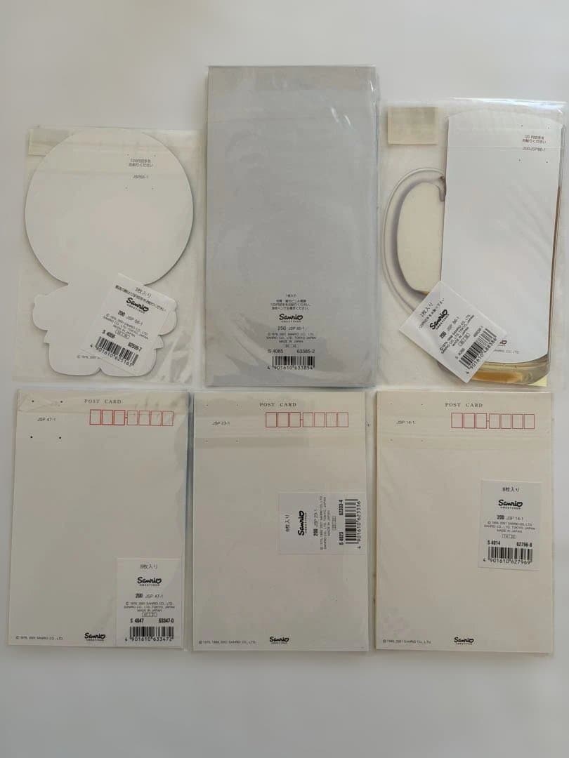 激レア】サンリオ レトロ ポストカード 6点 パティ＆ジミー 波乗り