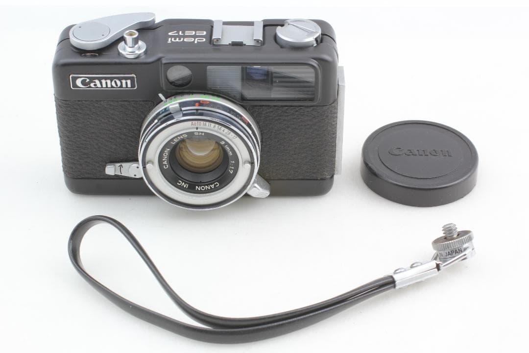 整備済 極美品】ブラック Canon Demi EE17 露出計OK 1412 - メルカリ
