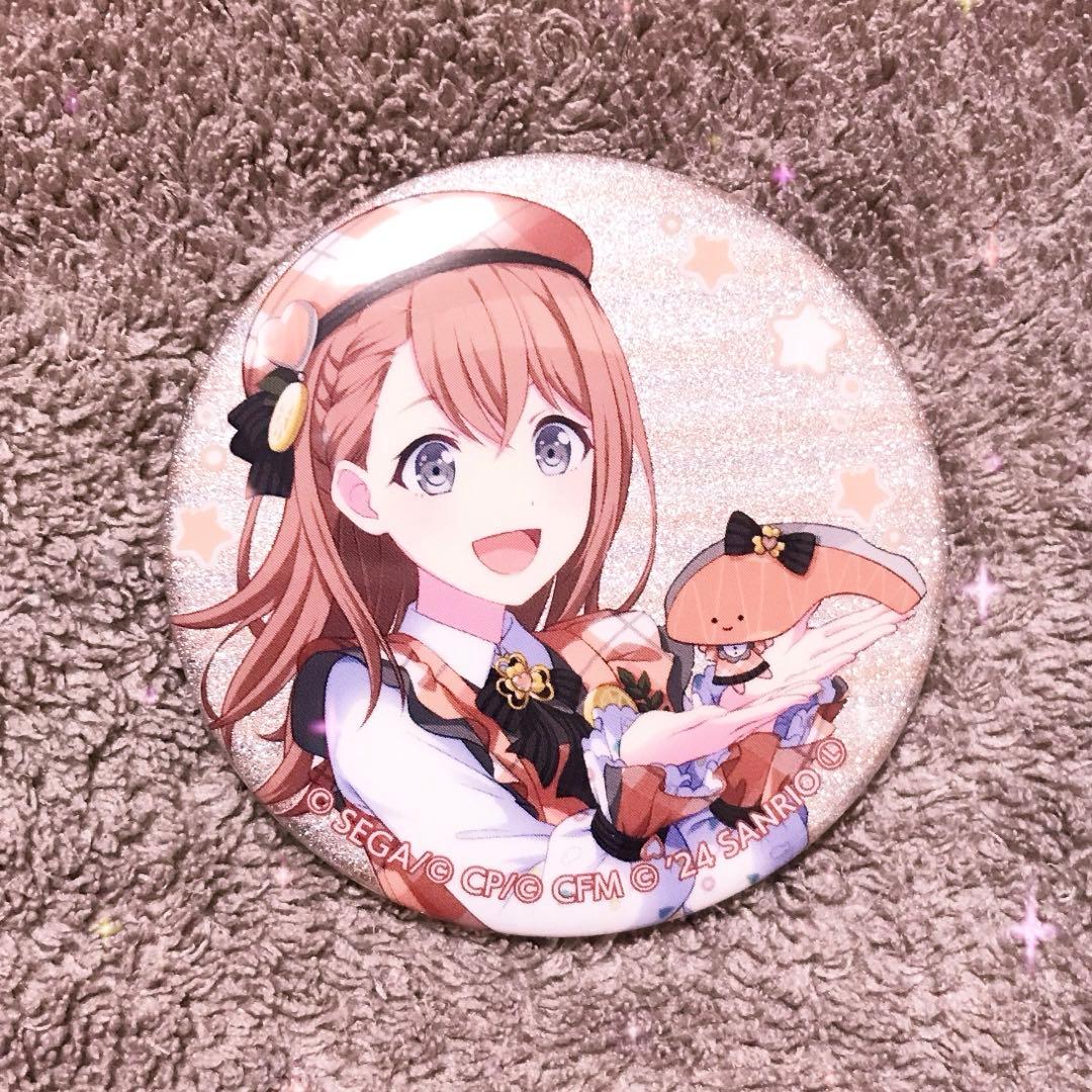プロセカ サンリオ 花里みのり グリッター 缶バッジ - メルカリ