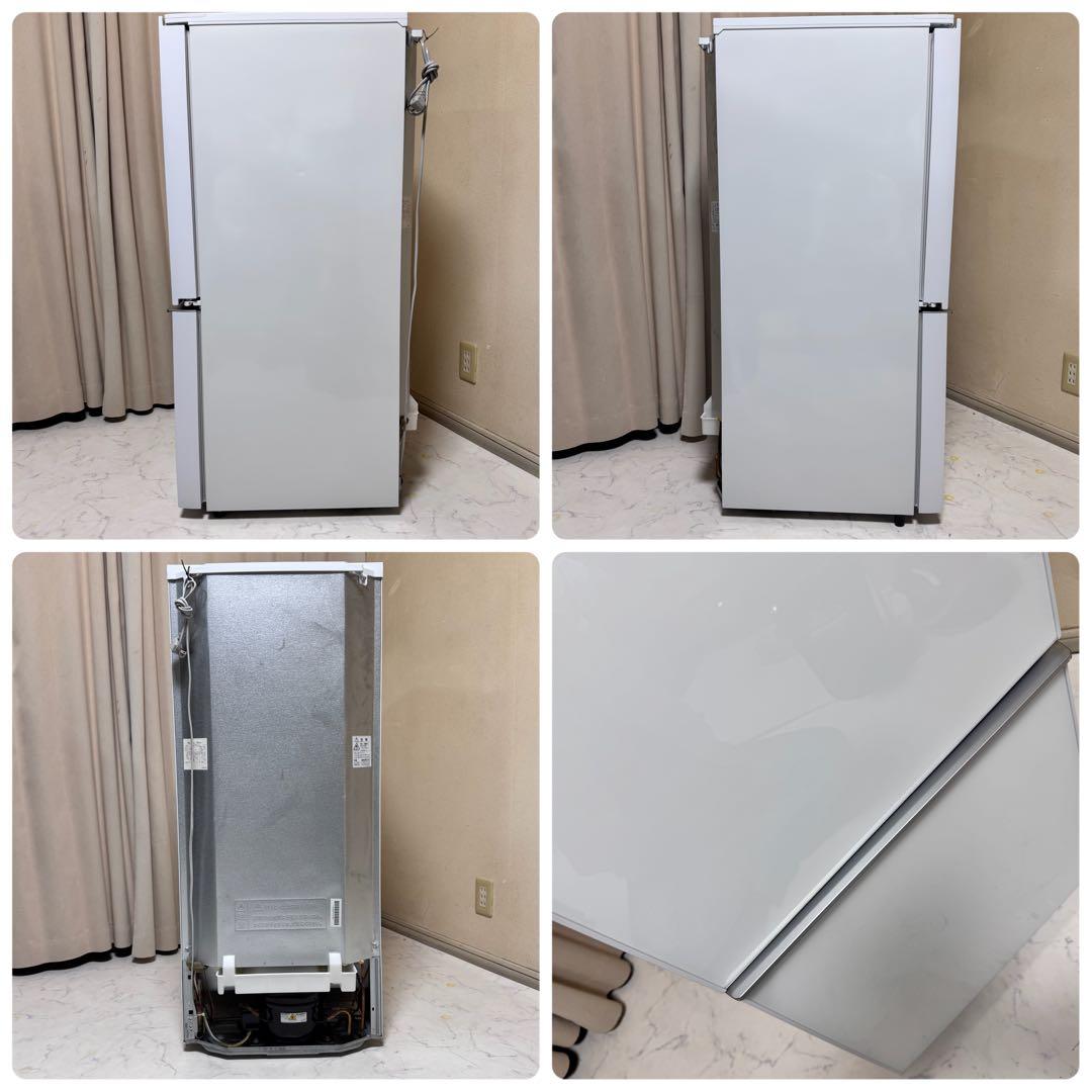 SHARP プラズマクラスター搭載冷蔵庫 137Lガラストップつけかえドア