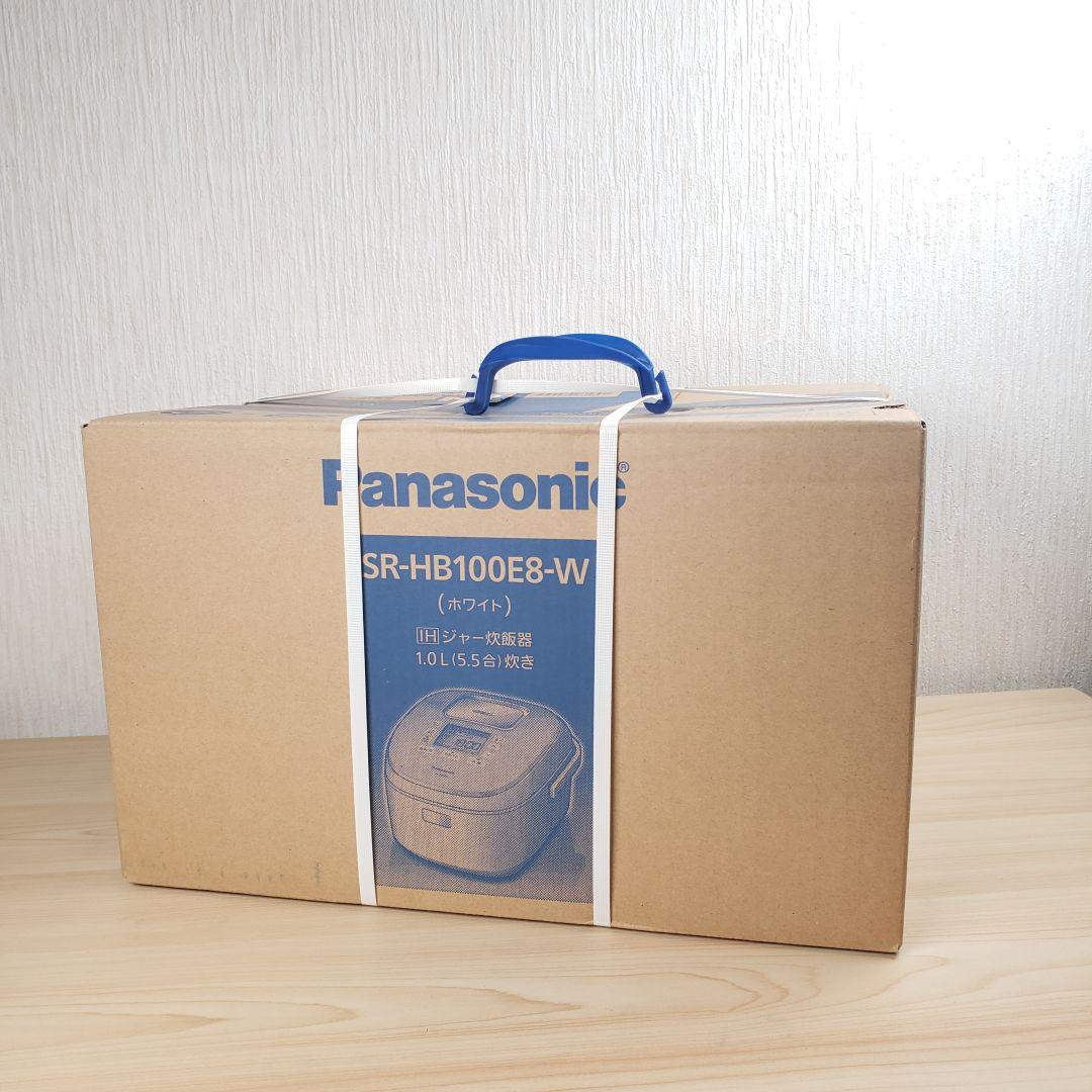 【未開封】Panasonic SR-HB100E8-W 炊飯器 10.1L