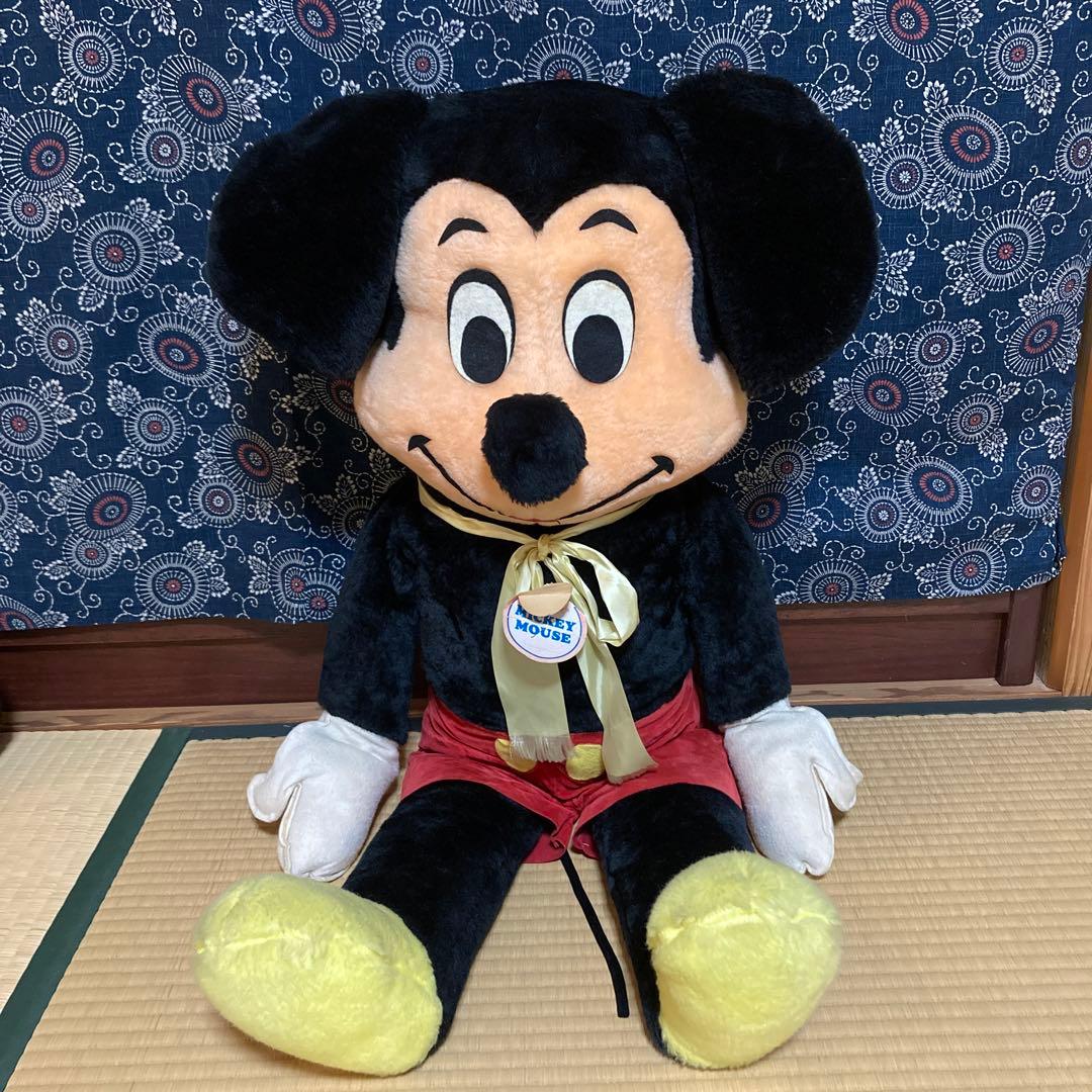 ディズニー ミッキーマウス 特大 ぬいぐるみ アメリカ - メルカリ