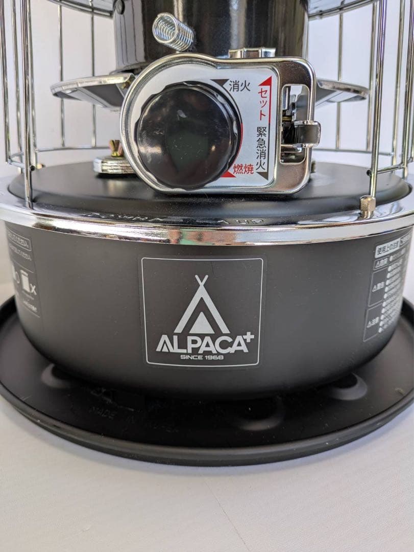 アルパカ＋ストーブ TS-77NC 暖房面積目安 13～17㎡