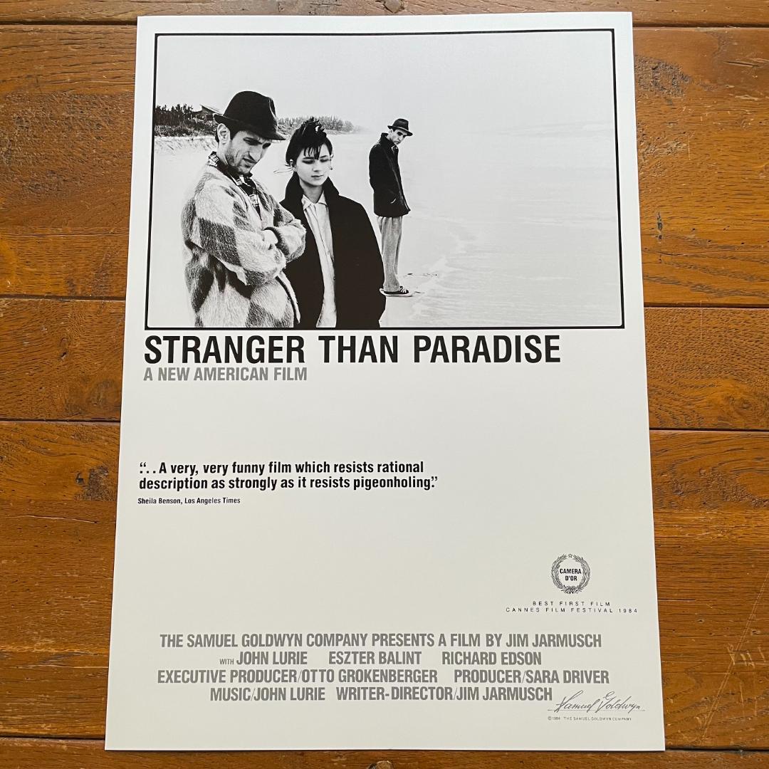 US版ポスター『ストレンジャー・ザン・パラダイス』#2 - メルカリ