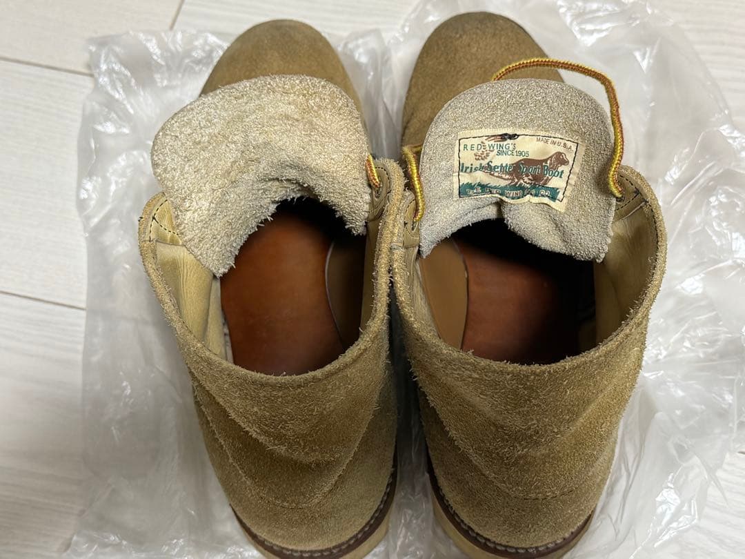 レッドウィング 8167 スエード プレーントゥ 8E 四角犬タグ - メルカリ