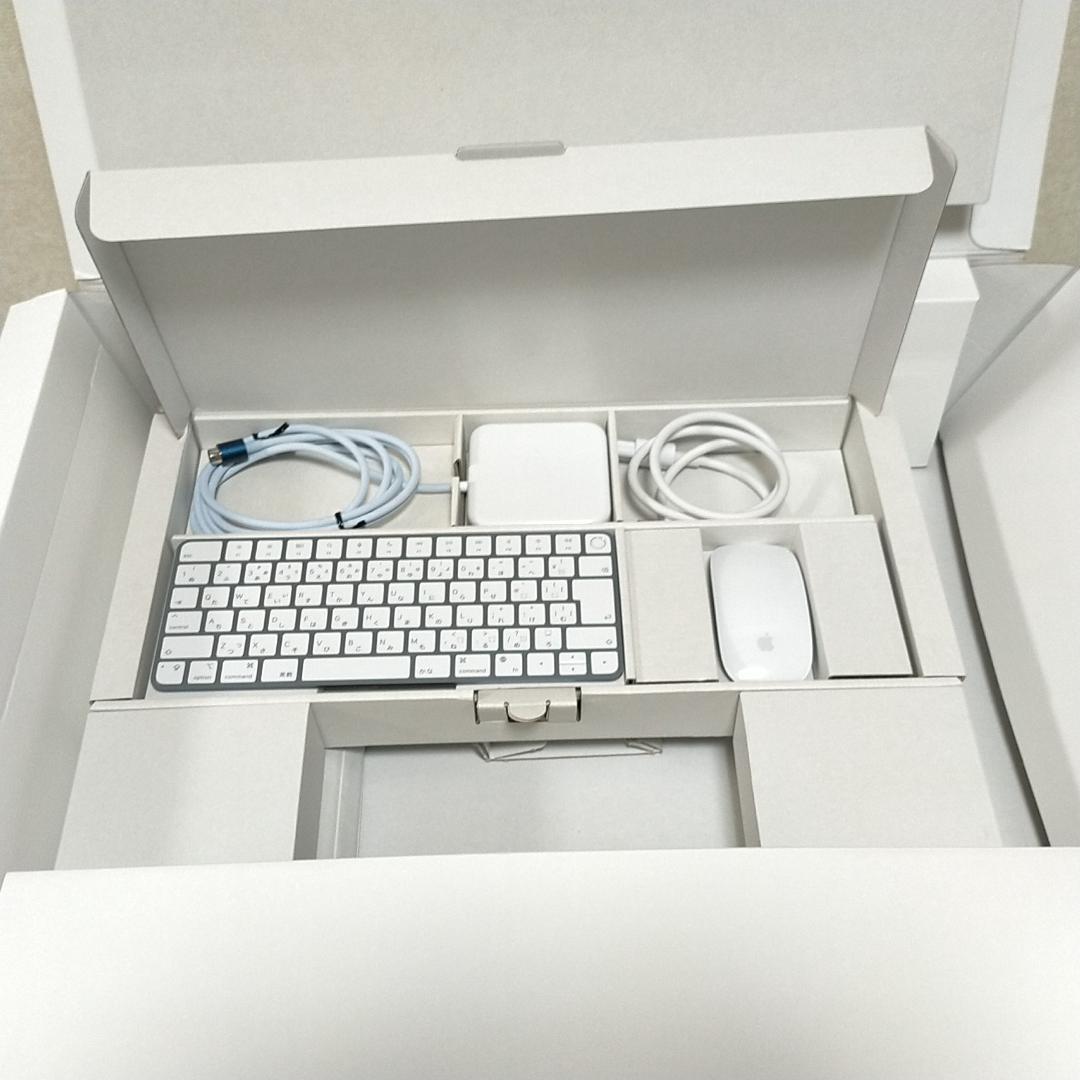 保証有キズ有Apple iMac M3 8CPU/10GPU 24インチ ブルー - メルカリ