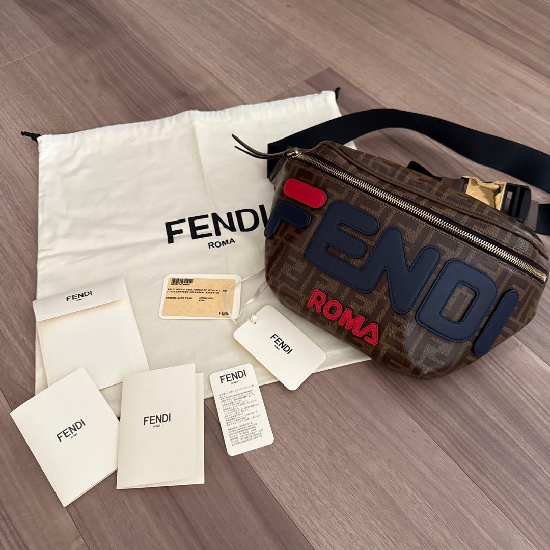 nana　FENDI ROMA ボディバッグ　フェンディ フィラ 楽天市場】FENDI フェンディ ボディバッグ フェンディネス FENDINESS S
