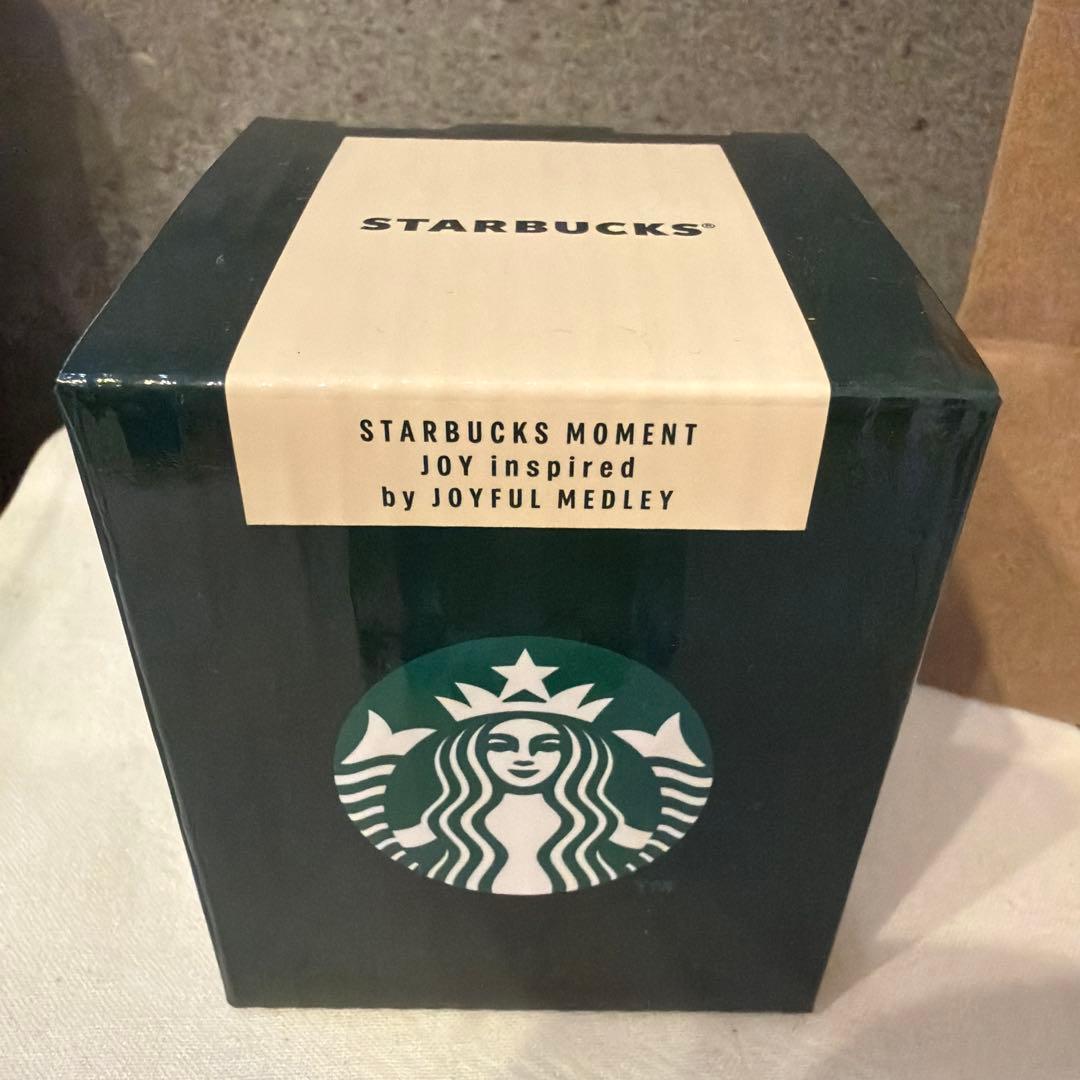 新品 スタバ ジョイフルメドレー キャンドル Starbucks スターバックス