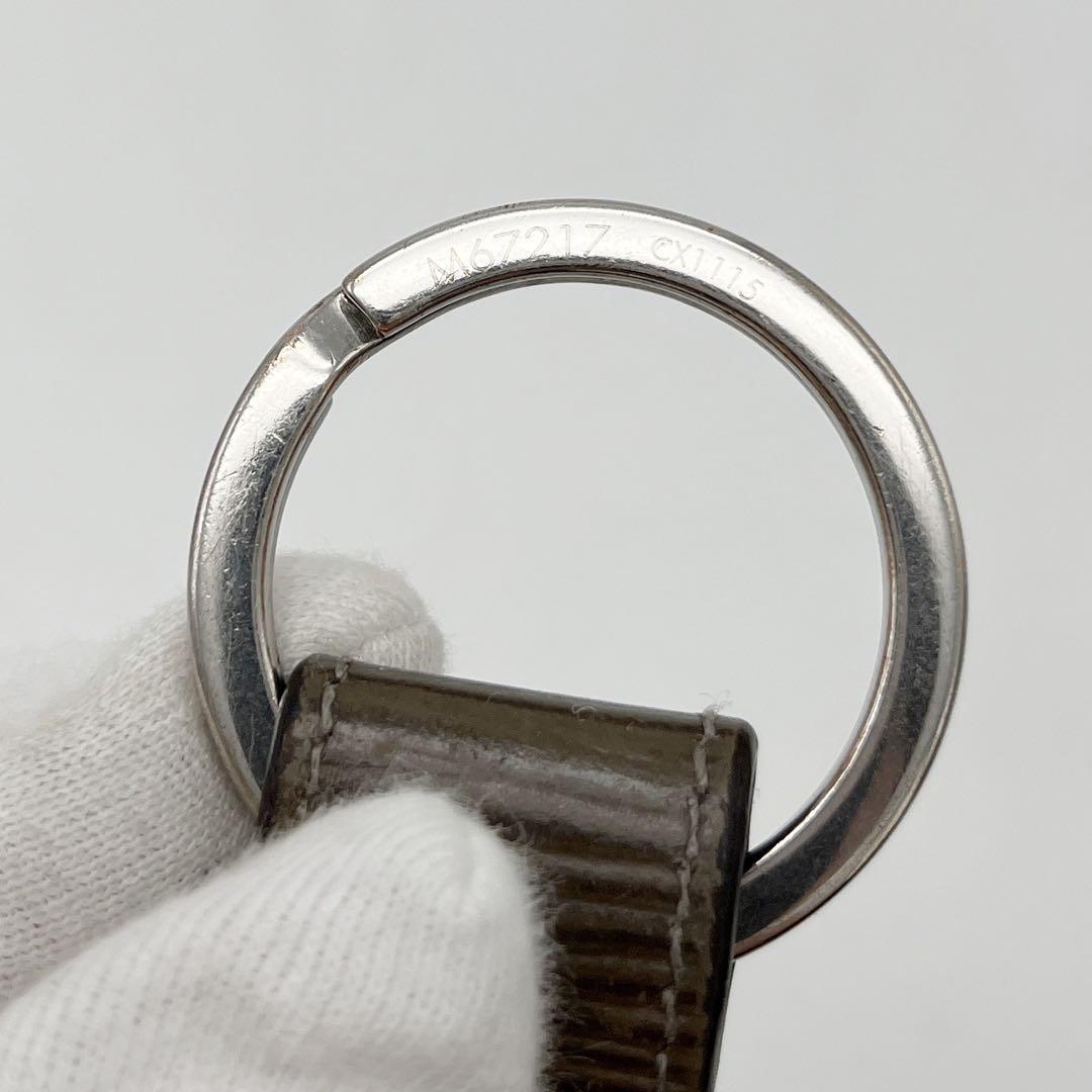 ルイヴィトン ポルトクレ ドラゴンヌ シルバー金具 エピ ブラウン系