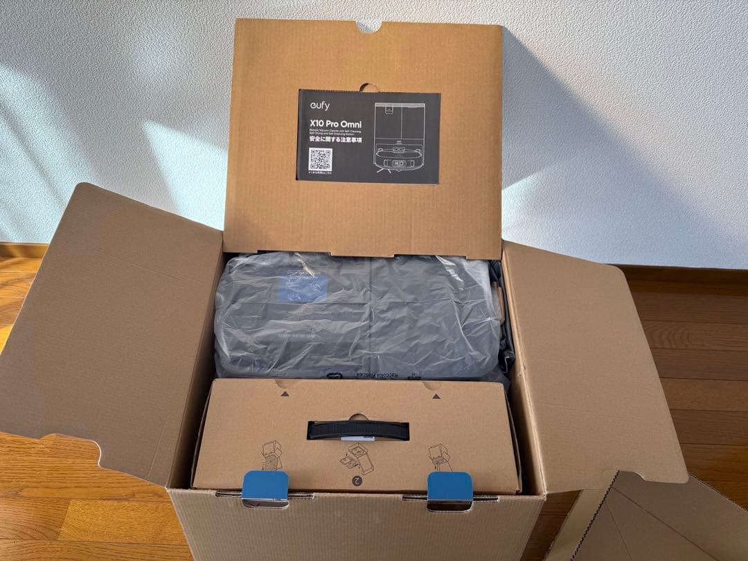 即日発送】Eufy X10 Pro Omni 7月購入 純正新品モップ付 - 掃除機