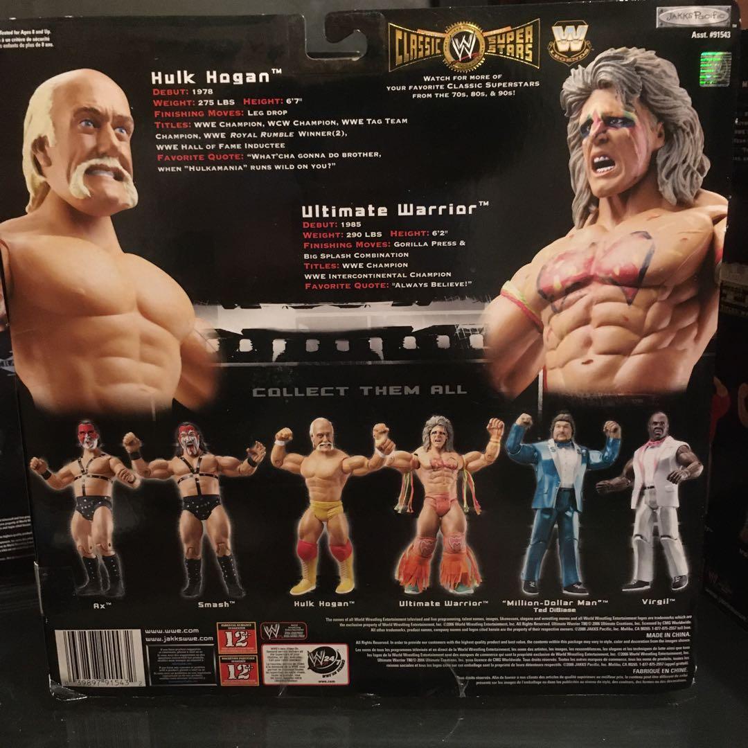 WWE クラシックホーガンVSアルティメットウォリアーレッスルマニア6