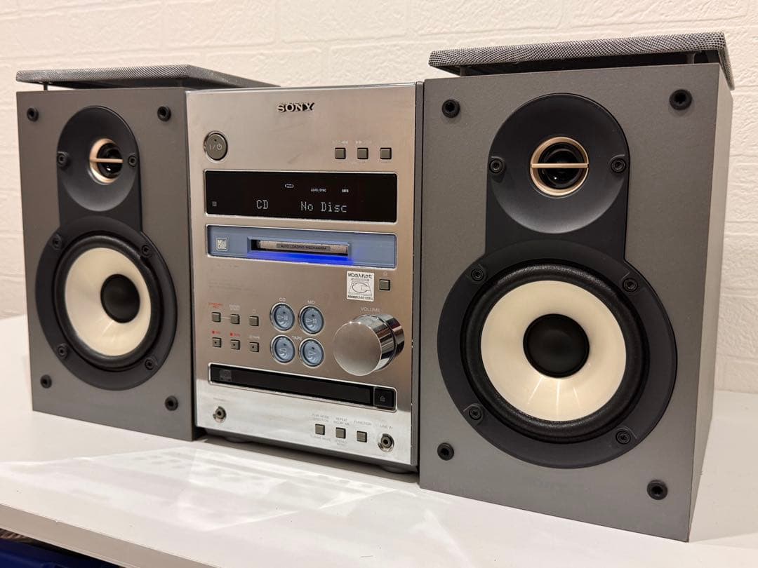 【レア・完動品】 SONY CMT-J3MD メタリック調　《手渡し可能》