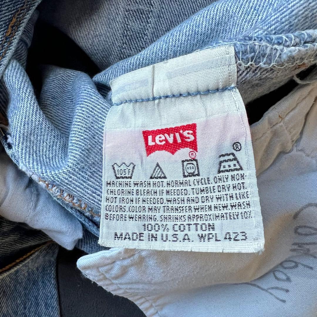 90s USA製 Levi's 501 ゴールデンサイズ ダメージ グランジ - メルカリ
