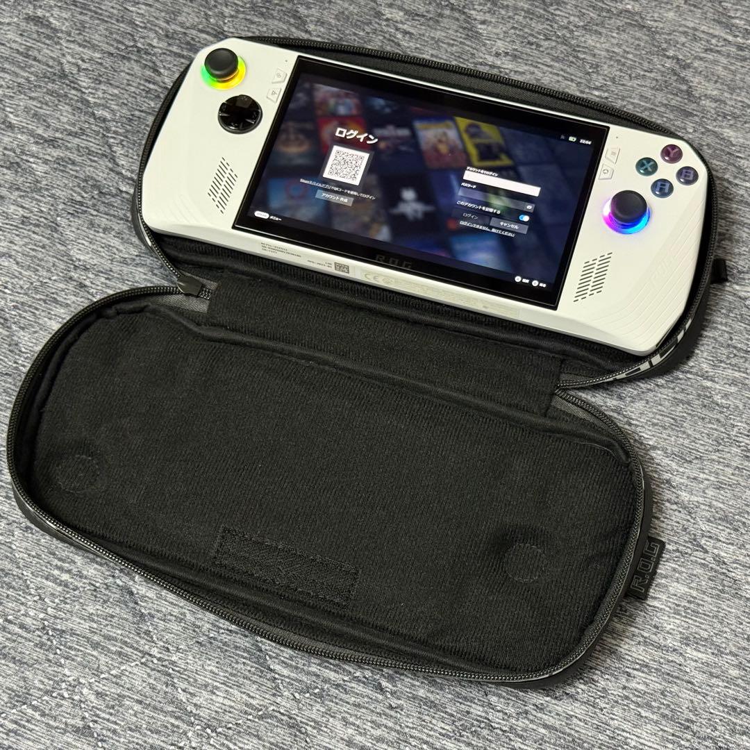 ASUS ROG ALLY 【SDカードスロット修理済】 +カバー、ポーチ - メルカリ