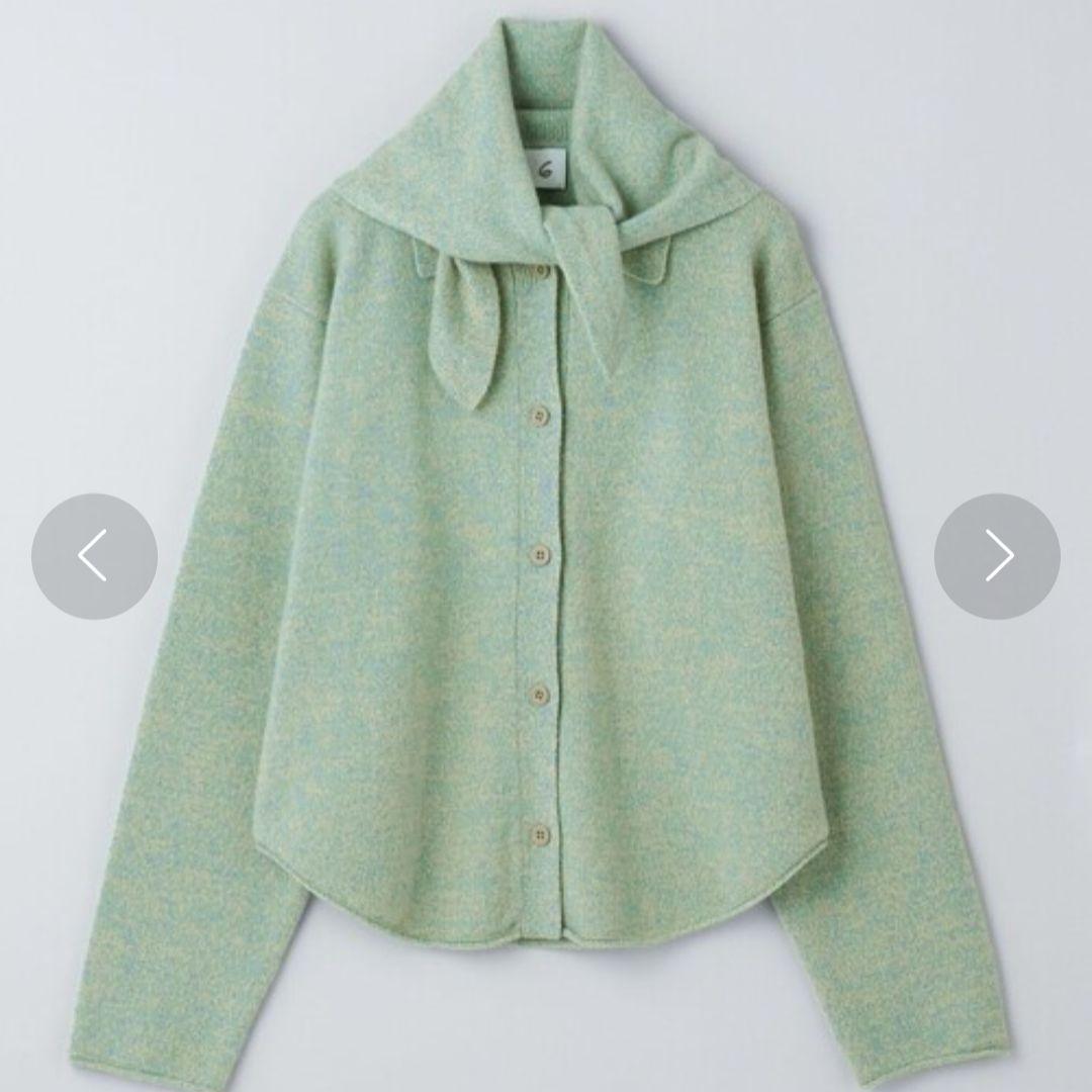 6(ROKU) ストール カーディガン - メルカリ