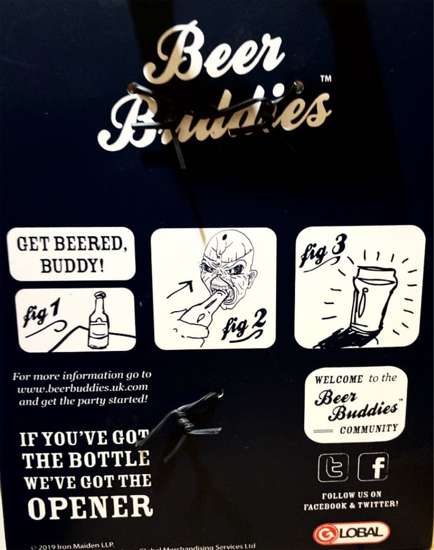 IRON MAIDEN - Eddie Trooper/ ボトルオープナー 購入